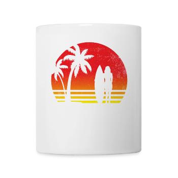 Surf Surfer Vintage - Mug - white - Front