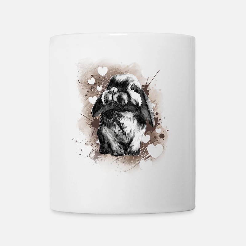 Lapin lapin - Mug blanc - blanc