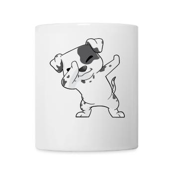 Dalmatiner Kawaii - Tasse - Weiß - Vorne