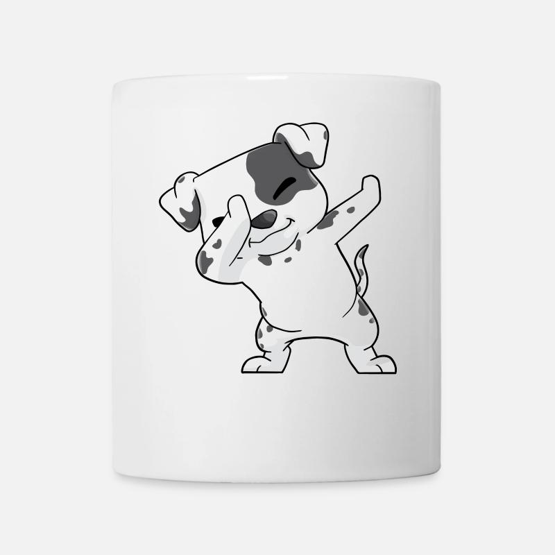 Dalmatiner Kawaii - Tasse - Weiß
