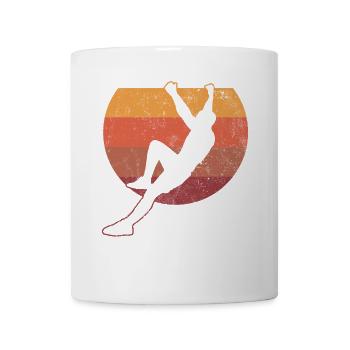 Escalade Bloc Vintage - Mug blanc - blanc - Devant