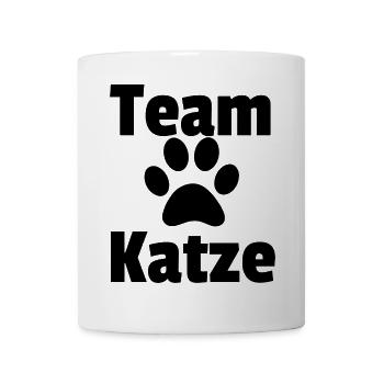 Team cat black raw - Mug - white - Front