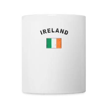 Irland irisch Flagge Fahne - Tasse - Weiß - Vorne
