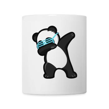 Dabbing Panda Pandabär - Mug blanc - blanc - Devant