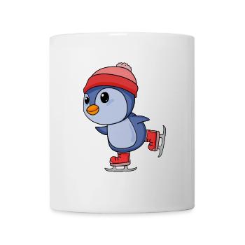 Schlittschuh laufen - Tasse - Weiß - Vorne