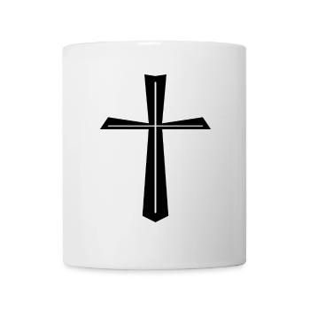 Croix Croix Religion - Mug blanc - blanc - Devant