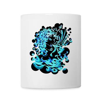 Aquarius Element Water cutout - Mug - white - Front