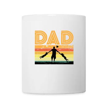 Papa Vater - Tasse - Weiß - Vorne