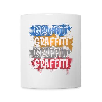 Graffiti - Mug blanc - blanc - Devant