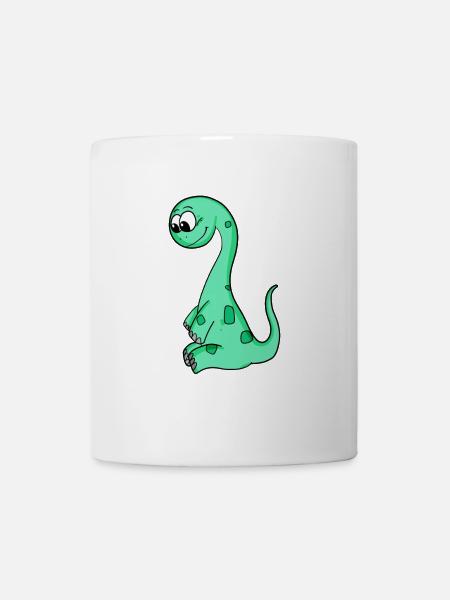 Baby Dinosaurier - Tasse - Weiß