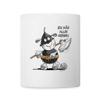 Henker Schaf I Scharfrichter I Sprüche - Tasse - Weiß - Vorne