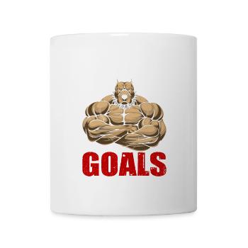 Gym Goals - Mug - white - Front