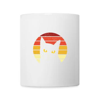 Katze Kater Katzen Miau Katzenliebhabe Stubentiger - Tasse - Weiß - Vorne