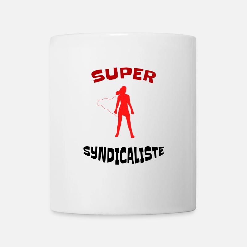 Super Gewerkschafter - Idee Geschenk gewerkschaftliche - Tasse - Weiß