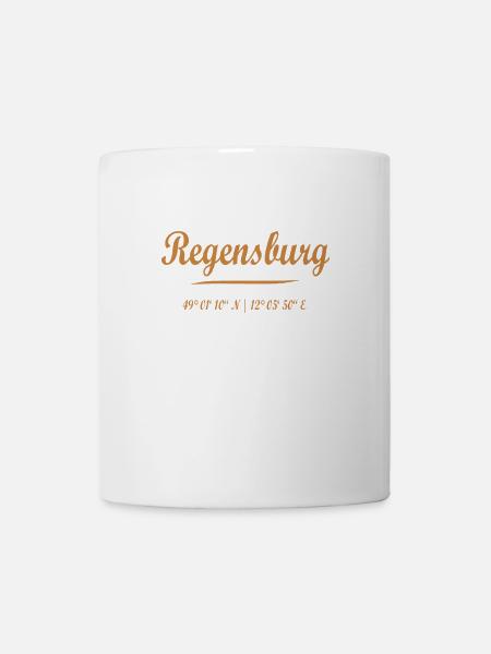 Regensburg - Tasse - Weiß