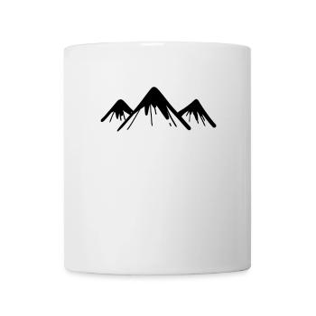 Berg Berge - Tasse - Weiß - Vorne