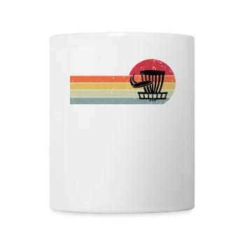 Disc Golf - Tasse - Weiß - Vorne