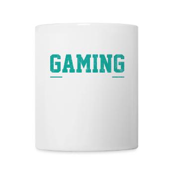 Gamen Gamer Vintage - Tasse - Weiß - Vorne