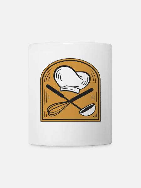 Koch - Tasse - Weiß
