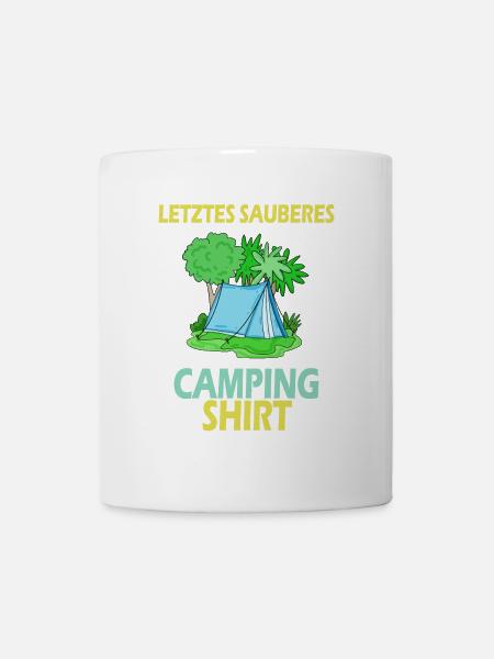 Pfadfinder Camping Pfadfinder Geschenk - Tasse - Weiß