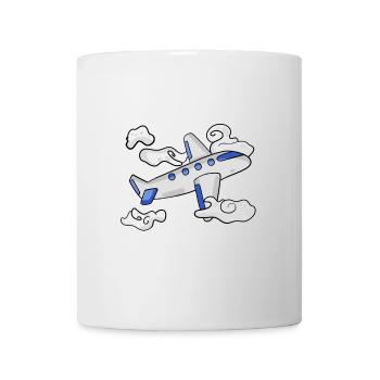 airplane - Mug - white - Front
