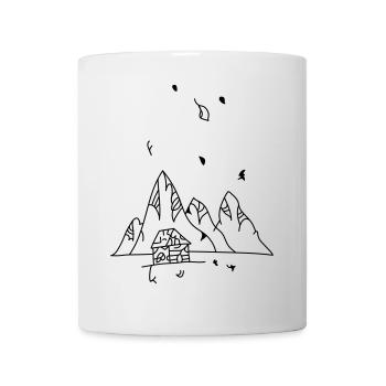 Montagne - Tasse - Weiß - Vorne