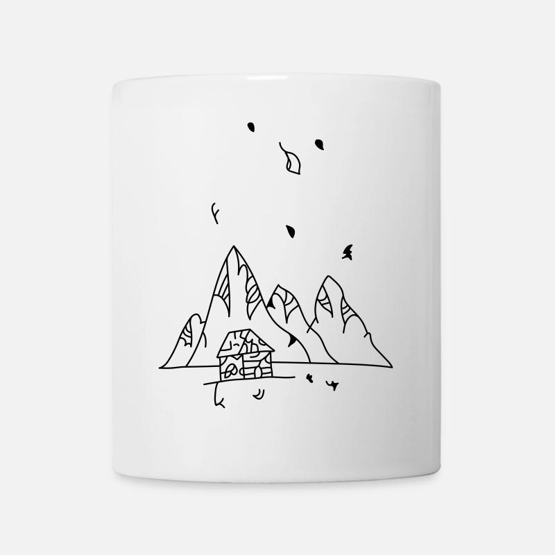 Montagne - Mug blanc - blanc