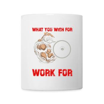 Bodybuilding Fitness Gym - Tasse - Weiß - Vorne