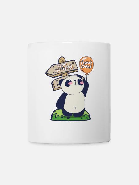 Panda Trip - Mug - white