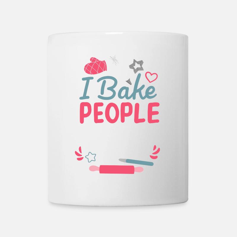 Backen Bäckerei Hobbybäcker - Tasse - Weiß