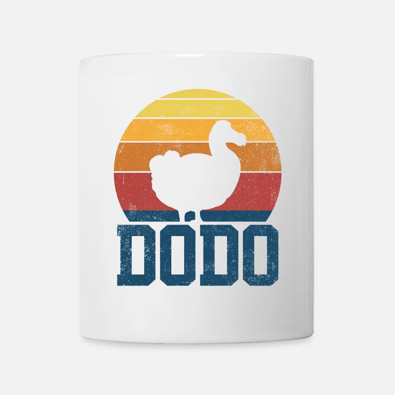 Dodo Vögel Vogelbeobachter Vintage - Tasse - Weiß