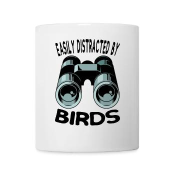 Birds Watching Orinthologist Birdwatching Gift - Mug - white - Front