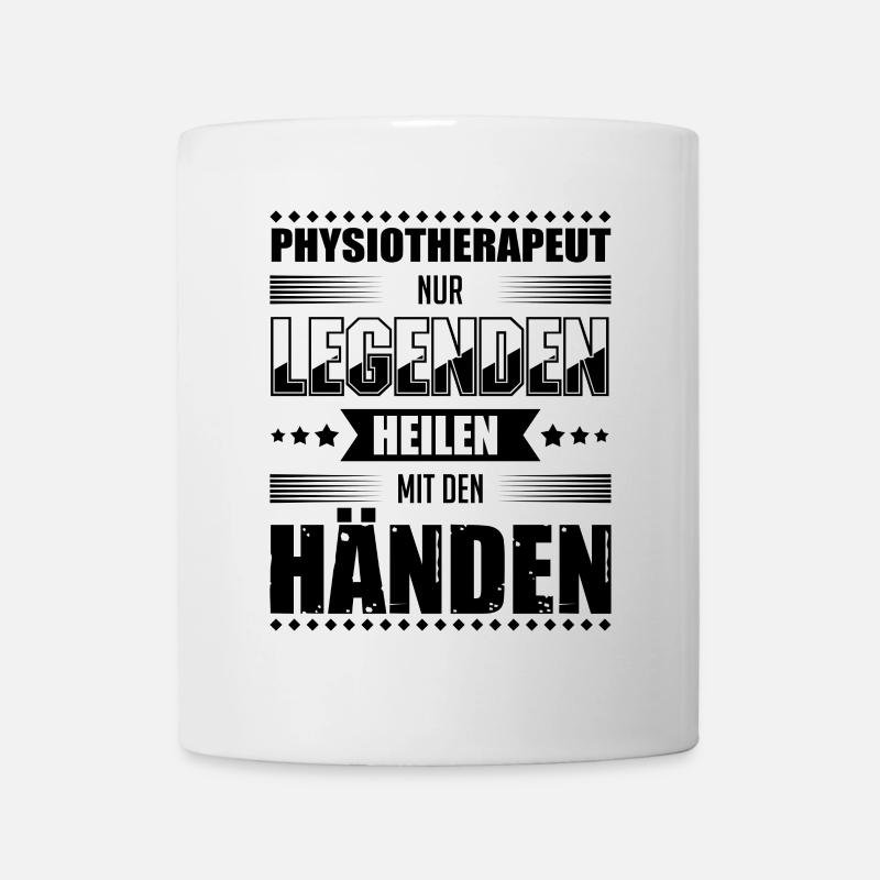 Physiotherapeut Geschenkideen - Tasse - Weiß