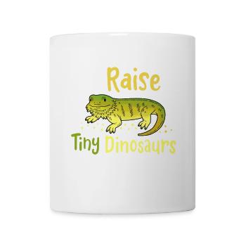 Bartagame Eidechse Reptilien - Tasse - Weiß - Vorne