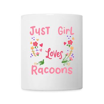 Ratons laveurs Amoureux des ratons laveurs - Mug blanc - blanc - Devant