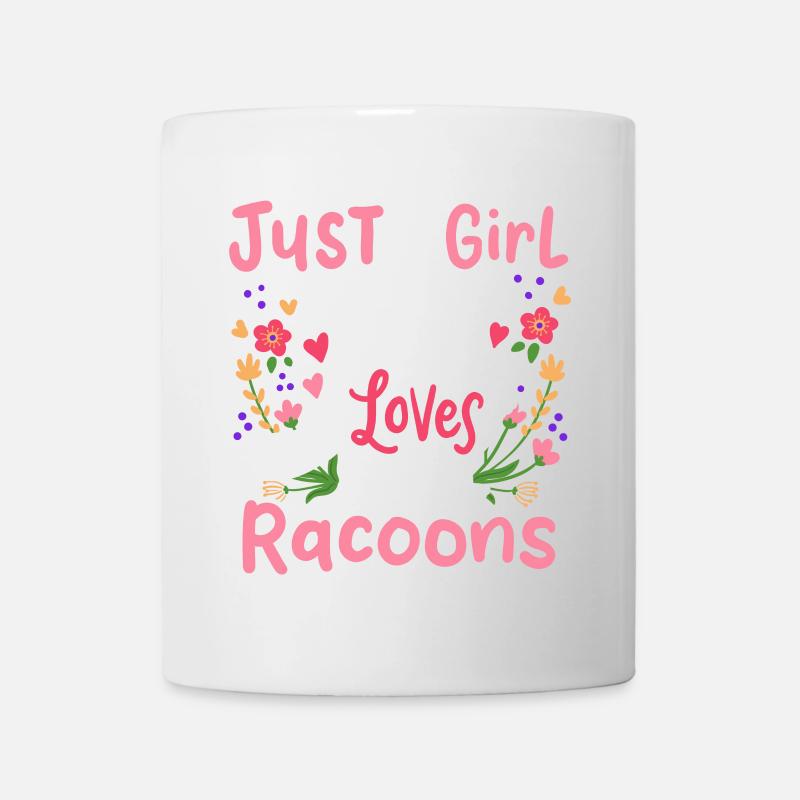 Ratons laveurs Amoureux des ratons laveurs - Mug blanc - blanc