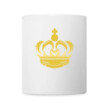 Couronne - Mug blanc - blanc - Devant