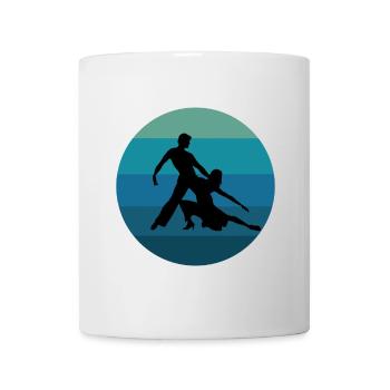 Latin Dancing Dance Couple Salsa - Mug - white - Front