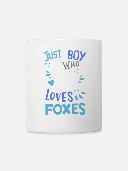Renards Renard Amoureux du renard - Mug blanc - blanc