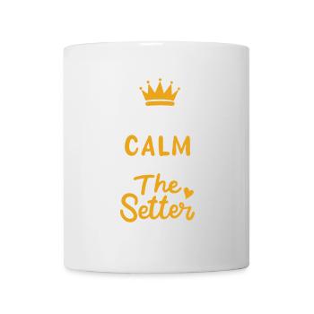 Volley-ball Keep Calm And Trust The Setter Player - Mug blanc - blanc - Devant