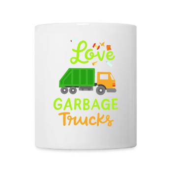 Garbage Truck Garbage Day - Mug - white - Front