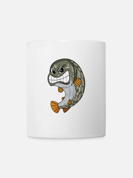 Brochet - Mug blanc - blanc