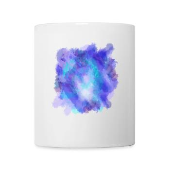 Watercolour painting sea blue - Mug - white - Front