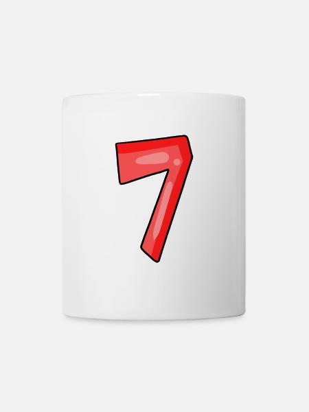 7 - Mug blanc - blanc