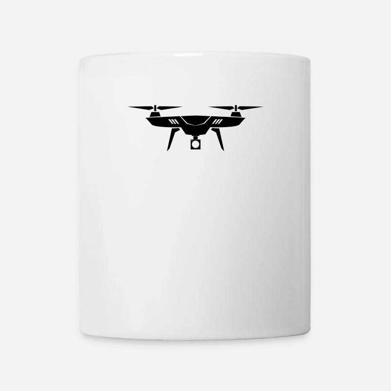 Drohne - Tasse - Weiß