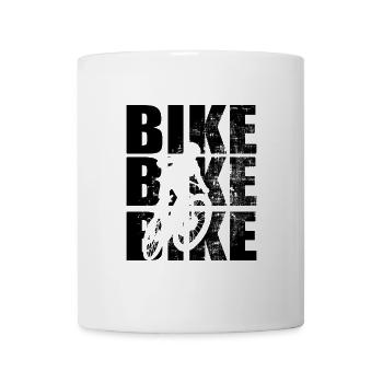 Mountainbike Biker Radfahren mtb Fahrrad Mountainb - Tasse - Weiß - Vorne