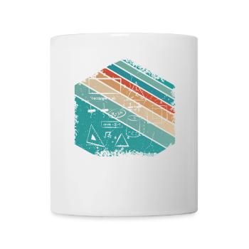 Enseignant de mathématiques Conception des mathématiques - Mug blanc - blanc - Devant