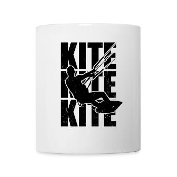 Kitesurf Kitesurf Kitesurf Kitesurf Kitesurf Surf - Mug blanc - blanc - Devant