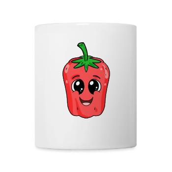 Paprika - Tasse - Weiß - Vorne