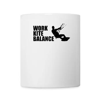 Kitesurfer Idée cadeau Kitesurf Kite Kite - Mug blanc - blanc - Devant